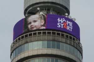 Home Start Volunteers on BT Tower